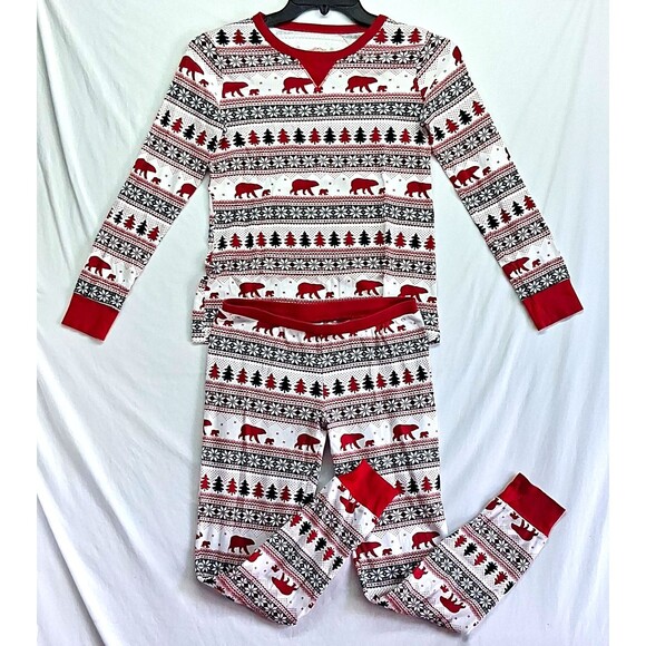 Wondershop Other - Wondershop Womens S 2 Pc Cotton Knit Fair Isle Polar Bear Christmas Pajama Set